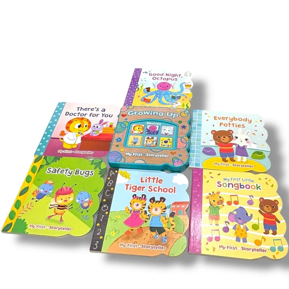 My First Storyteller Growing Up Interactive Electronic Book Toddler Learning Set